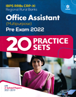 ibps-rrbs-crp-xi-office-assistant-(multipurpose)-pre-exam-2022-20-practice-sets-(j738)