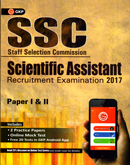 ssc-scientific-assistant-recrutment-examination-2017-paper-i-ii
