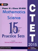 ctet-paper-ii-:-class-vi-viii-(maths-science)-15-practice-sets